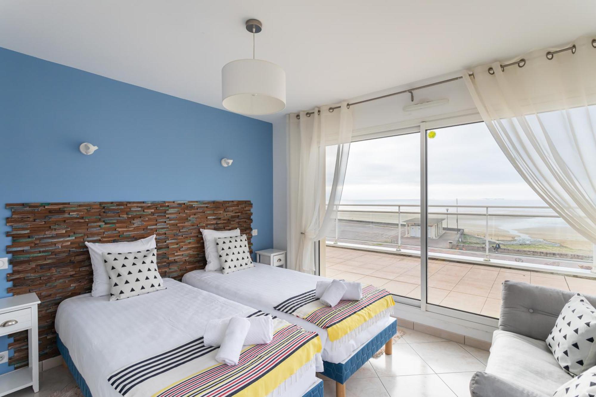Glaz-Zen - Spacieux Appt Face A La Mer Erquy Exterior photo