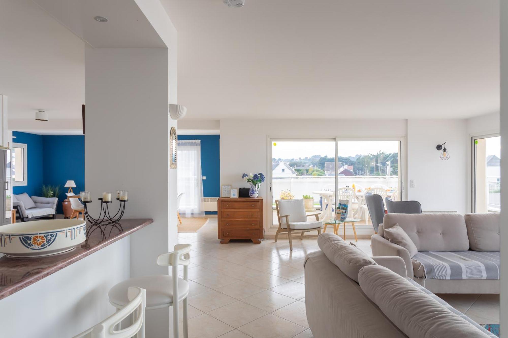 Glaz-Zen - Spacieux Appt Face A La Mer Erquy Exterior photo